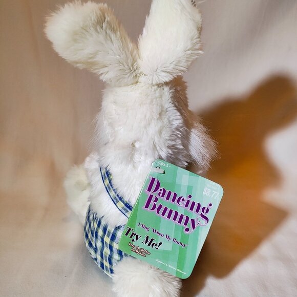 NWT Animated Singing and Dancing Bunny Rabbit Plush 9" - Picture 3 of 7